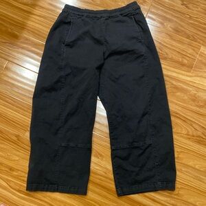 Pilcro relaxed izzie barrel pull on pants